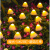 燕妹子太阳能蘑菇灯户外庭院阳台花园布置顶楼露台新款草坪插地面装饰灯 蘑菇灯-暖光 -5米20灯
