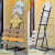 DYQT定制景昂瓷砖展示架300 600陶瓷 瓷砖展架 木地板线条墙砖陈列架 普通版2.0卡槽11片单面 黑色