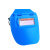 俱威 自动变光焊工面罩头戴式防护罩（蓝色款1个）JWFH-604A