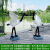 澳颜莱户外玻璃钢仿真动物仙鹤雕塑花园庭院小区水池造景白鹭装饰品摆件 两只组合(7+9)