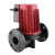 上海热水循环泵暖气锅炉地暖地热管道泵220v大功率屏蔽泵 1100瓦2寸圆法兰口