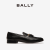 巴利（BALLY）男士黑色SUISSE皮革乐福鞋 黑色 39