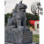 OQB獬豸石雕门口摆件独角兽雕像法治文化主题神兽像法院检察院司法局 小款独角兽