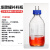实验室补料瓶发酵罐不锈钢瓶盖1/2/3/4孔单通双通三通四通蓝盖试 单通100ml 4-6
