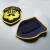 保安标志袖标保安工作服配件肩章肩牌臂章套标志魔术贴饰挂式粘贴 黄色老式(缝制款)