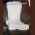朗莱斯特 牧场专用EVA泡沫防砸加厚水靴防滑棉靴子升级款安全鞋-白色含棉鞋套42-43