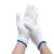 夏季手套棉线尼龙劳保耐磨工地干活防滑工作一次性薄款胶手套 500克常规棉线 96只装