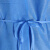 守相护 一次性反穿式隔离衣1件装 蓝色透气一次性防尘工作服 无纺布反穿衣螺纹袖口防护服