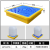 南盼危废油桶防渗漏托盘化学品二次容器防泄漏防漏平台塑料栈板接油盘 S3（滚塑款）迷你型托盘340*340*65