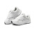 斯凯奇（Skechers）2024夏季新款女子休闲跑步鞋轻质吸震高回弹运动鞋 白色/银色/WSL 38