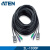 ATEN 宏正 2L-1030P 工业用30米PS/2接口切換器线缆 提供HDB及PS/2 信号接口(电脑及KVM切换器端) 		