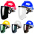 工孚 安全帽式支架面屏面罩防护冲击头戴式焊帽 单位：套 单独铝合金支架一个 