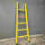 绝缘梯子电工梯伸缩梯人字梯关节梯通信玻璃钢升降梯2.5米5米直梯 单梯3米