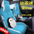 欧玛奴比亚迪宋Pro专用汽车座套DM-i亚麻四季通用坐垫专车定制座椅套 蓝色-标准版