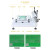 PULIJIE  高精密丝印台手动平面丝网印刷台手印台小型丝印机锡膏印刷机 ZB3244H(普通款)