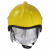 宏兴（Hong Xing）DA-050 欧式消防头盔 抢险救援头盔 防砸防护安全帽 黄色 1顶