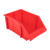 冰禹 BY-171 组立式物料盒 斜口螺丝零件盒 C1红(2件)600*400*220（超厚）