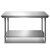 可移动不锈钢作台 拆装双层不锈钢作台饭店厨房操作台作桌 长10宽70高0双层