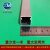 铝合金线槽明装金属方形卡扣压线槽桥架镀锌不锈钢穿线布电缆线槽 20*20mm(满5米)