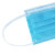 中体倍力一次性口罩三层过滤防护防尘防飞沫（独立装） 50枚/盒 蓝色