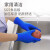 爱马斯(AMMEX)一次性丁腈手套加厚丁晴食品实验室清洁检查防水工作防护厨房劳保100只/盒(XNFST46100大码)
