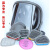 防毒面具防尘喷漆专用化工消防6800全面罩消毒甲毒面罩 7件套 全面具+4号盒