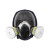 锐麻 防毒全面具喷漆甲醛农药化工粉尘防毒口罩 球形单面具 