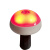 常登多功能便携灯RD2170台充电LED手持泛光警示灯红色光底部强磁白光