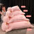 羊驼大玩偶抱枕抱睡公仔粉色小羊布娃娃女生床上夹腿长条毛绒玩具 粉色趴羊 抱睡娃娃旗舰品质50厘米
