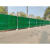 施工临时简易围挡道路维修打围活动围栏铁皮彩钢瓦可移动围挡板 绿色