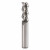 韩国YG钨钢铣刀 K2硬质合金3刃铝用铣刀1 1.5 2 2.5 m 3.5X4X11X50(4mm柄)