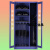 防暴柜安保警器械柜安全训练器材柜装备柜工具柜 LZG-B1809-无字款(蓝色不含内部