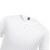 共泰 短袖工作服 文化衫 夏季圆领纯色T恤 聚会团队服 透气舒适休闲 白色 2XL码/180