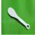 多用途精致小勺子 食用勺 膏勺 塑料勺 小平勺 雪糕勺 包装勺 白色独立包装