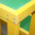 鸣固 电力单层绝缘凳 玻璃钢两层凳 可移动绝缘平台 高低凳 （单层）400*300*500mm ZC1003