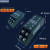 温度变送器Cu50 PT100热电阻K型S型电偶NTC转4-20mA 0-10V模拟量 一进两出 0-10V 其它量程备注