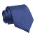 益美得 WYQ0308 酒店银行大堂工作人员配饰条纹领带领结 QW3条纹蓝