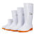 大码白色雨鞋食品厂工作雨靴防滑食品卫生靴防油加绒加棉保暖水鞋 503低帮白色标准码 36