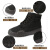 搏峰（BOVFN）保暖御寒特训鞋 防滑耐磨户外登山鞋劳动棉鞋 黑色 2022棉 黑色 36