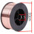 无气自保焊气保焊保护焊丝实心药芯5五公斤盘二保焊丝0.81.01.2mm 1.0用气实心焊丝 一公斤（四盘）