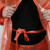 昂来瑞特 一次性耐油工作服 分体 均码 无纺布内覆膜 橘红色 WHNY-0009