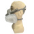 晋广源 6200防毒面具 防农药喷漆化工专用呼吸防护面罩口罩  6200+配1号滤毒盒七件套
