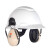 PELTOR H6P3E 隔音降噪音耳罩挂安全帽式耳罩防噪音工作工业降噪 适用于95dBA环境 H6P3E挂安全帽式耳罩