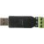 (开源)USB转CAN调试器 CAN网调试器 汽车CAN调试 总线分析 适配器 黑色外壳 加USB延长线