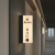 卫生间发光门牌订制洗手公共厕所灯箱男女标识双面LED指示牌 横版-接电24x14cm-公共 0.1x0.1cm