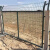 德威狮 防爬铁路防护栅栏护栏网隔离网高铁隔离栅钢管框架网 一张网（顶部弯曲）边框1.2毫米 单位：张