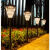 艾睿益太阳能灯家用花园别墅院子氛围照明高亮地插户外地插灯