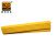 爱柯部落  PVC地板砖配件  黄色边条50x12cmx6.5mm