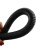 德力西电气 穿线电工管套电缆电线套管 PE波纹管 外径42.5mm 黑色（50m）