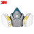 3M 防毒面具6502+6002七件套 呼吸防护硅胶面罩口罩 防酸性气体/氯/氯化氢等